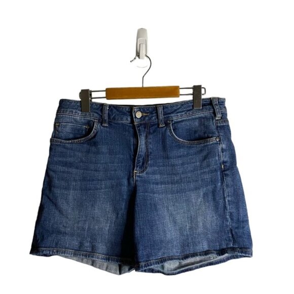 Pilcro and the Letterpress Pants - Anthropologie x Pilcro and The Letterpress Script Denim Shorts